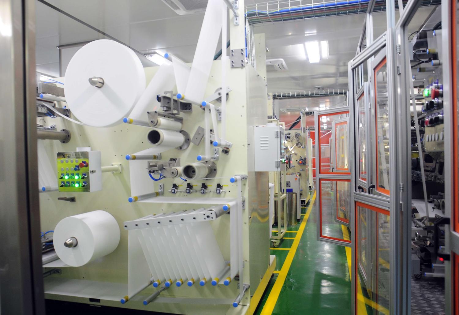 2018年9月,广州中柔日用品有限公司位于江西的分工厂迎来了全新一代全